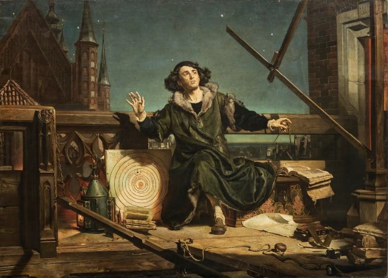 Jan MAtejko's painting “The Astronomer Copernicus. Conversations with God”