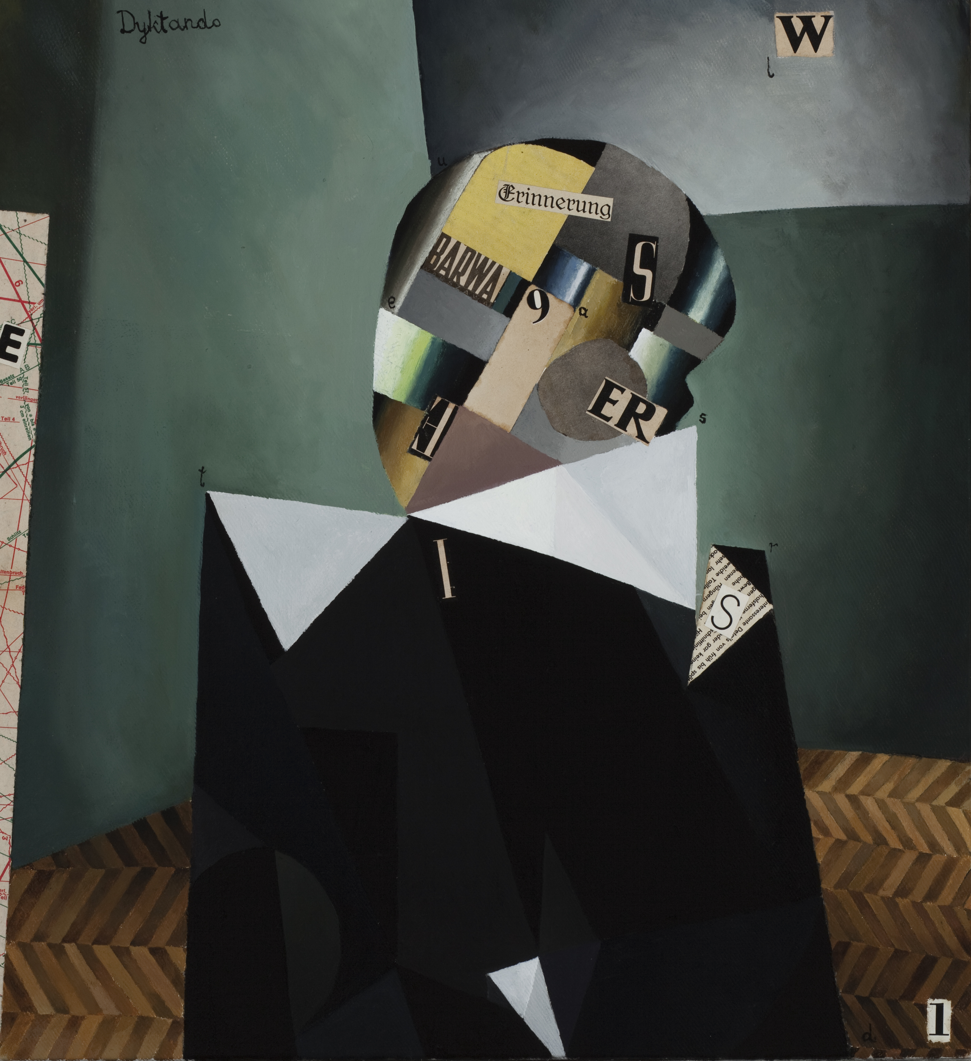 Mateusz Szczypiński, "Dyktando", 2016, wym. 50x45, fot. galeria lokal_30