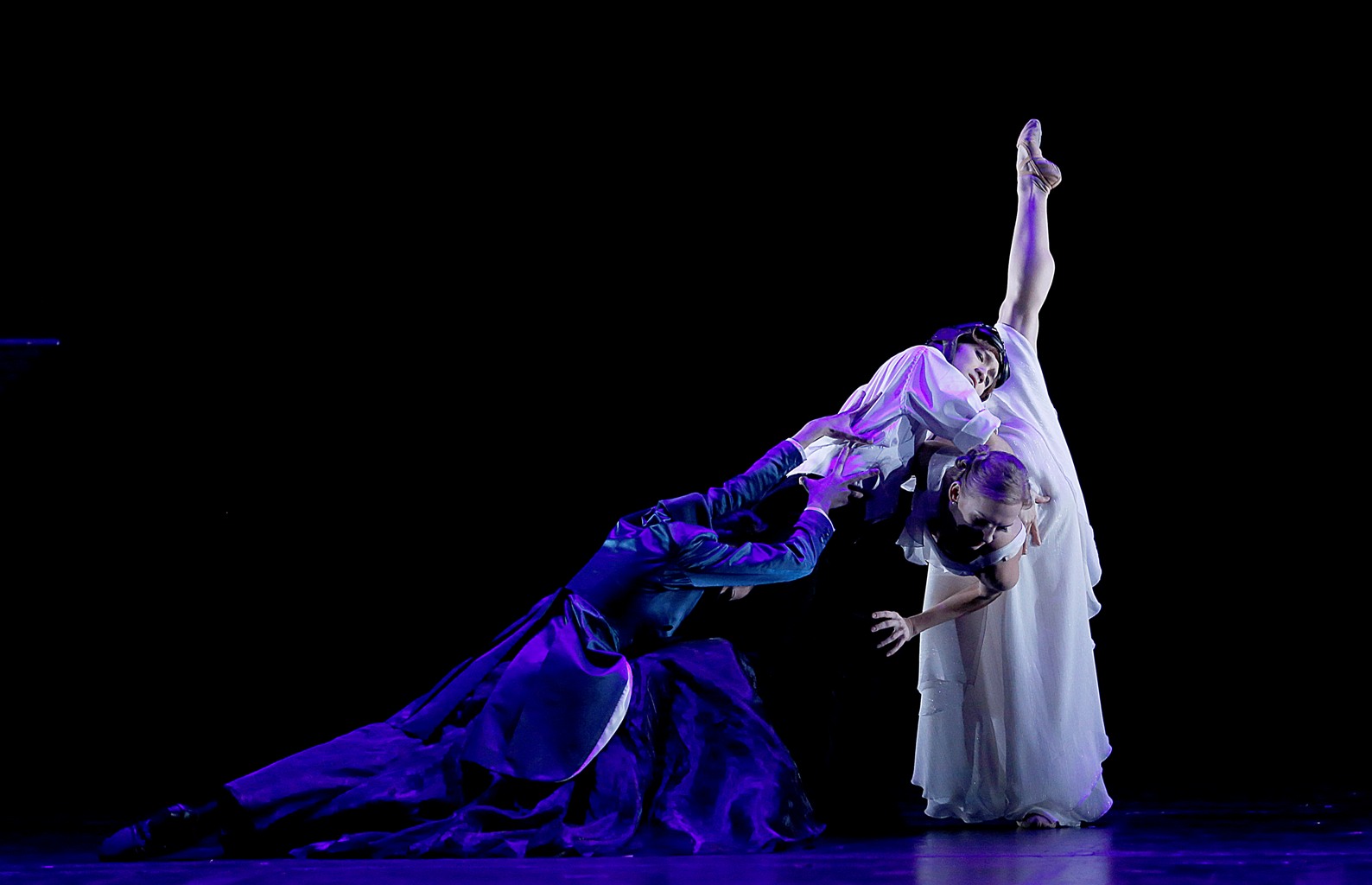 Valentyna Batrak, Tomu Kawai, Agnieszka Bajorek, fot. Joanna Miklaszewska