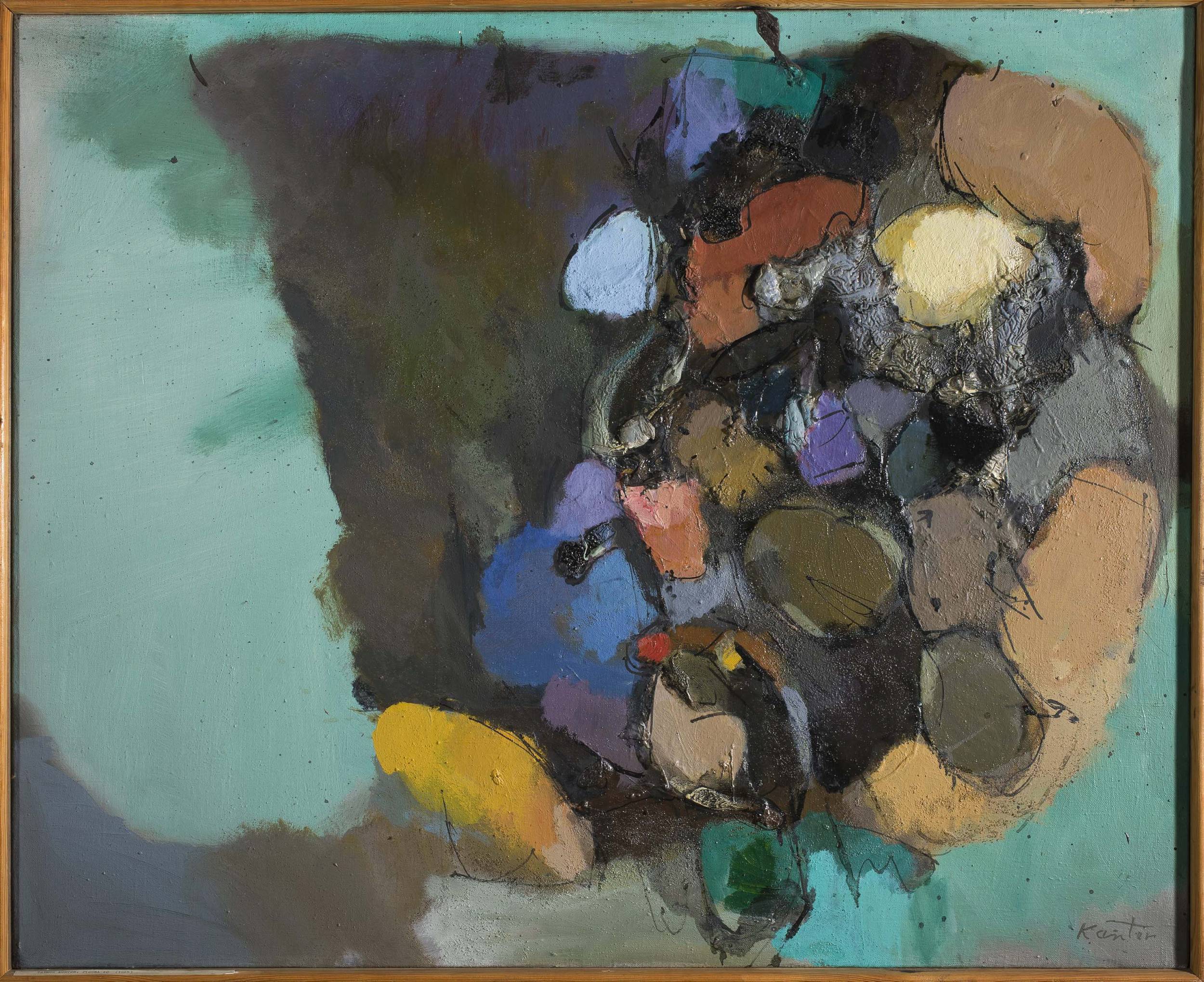 Tadeusza Kantor, "40 - figura", 1964, olej na płótnie, wym. 81 x 100