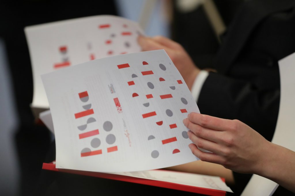 Konferencja prasowa w IAM-ie. Fot. Danuta Matloch/MKiDN