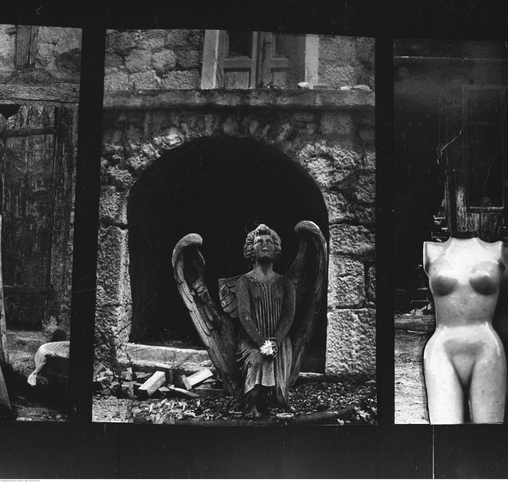 Czarno-biała fotografia autorstwa Zofii Rydet z Gliwic