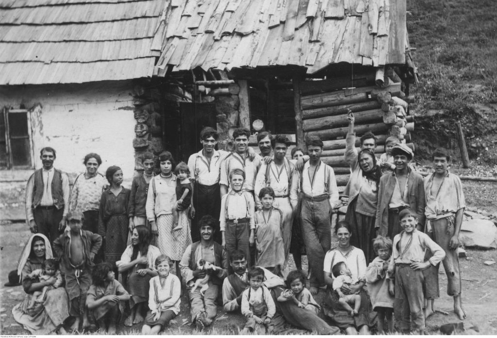 Mieszkańcy wsi Łosie (1935), fot. Narodowe Archiwum Cyfrowe