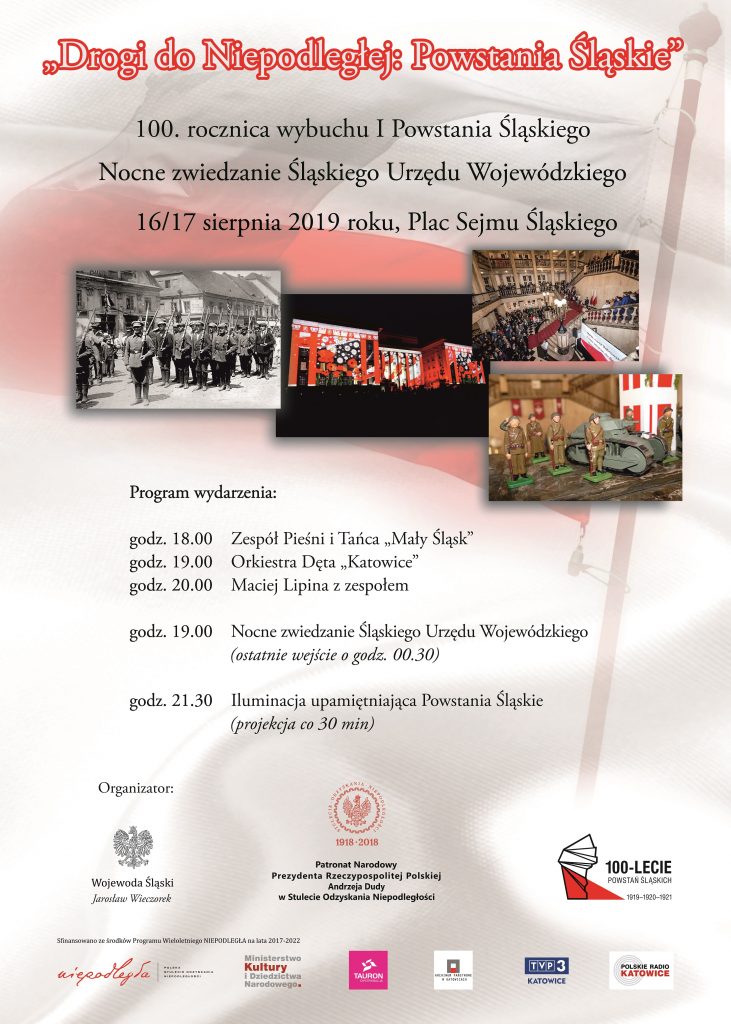 plakat z informacjami o wydarzeniu