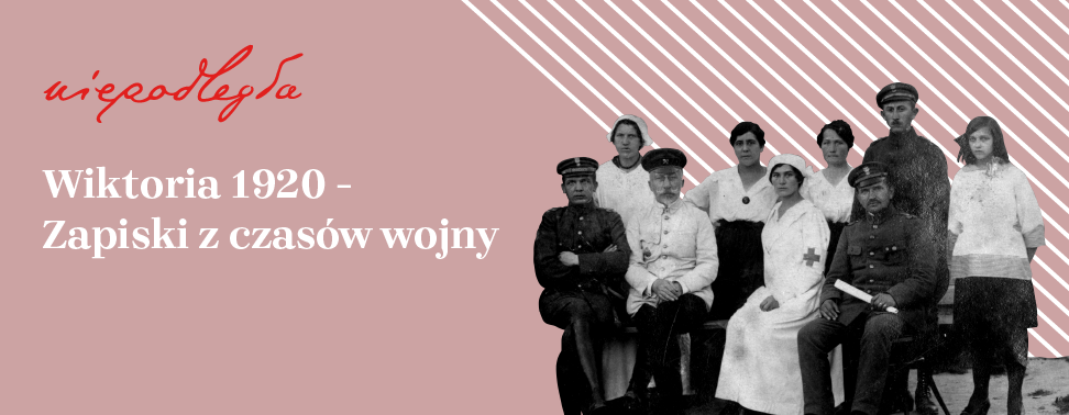 baner z historycznym zdjęciem, tytułem projektu i logo niepodległa