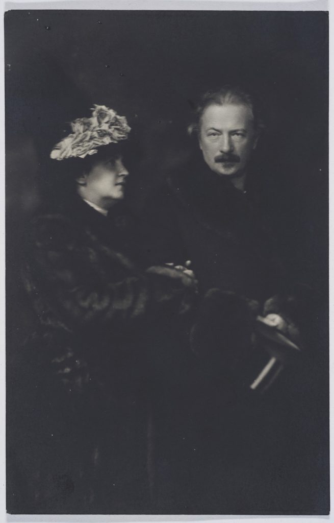 zdjęcie portretowe małżeństwa paderewskich