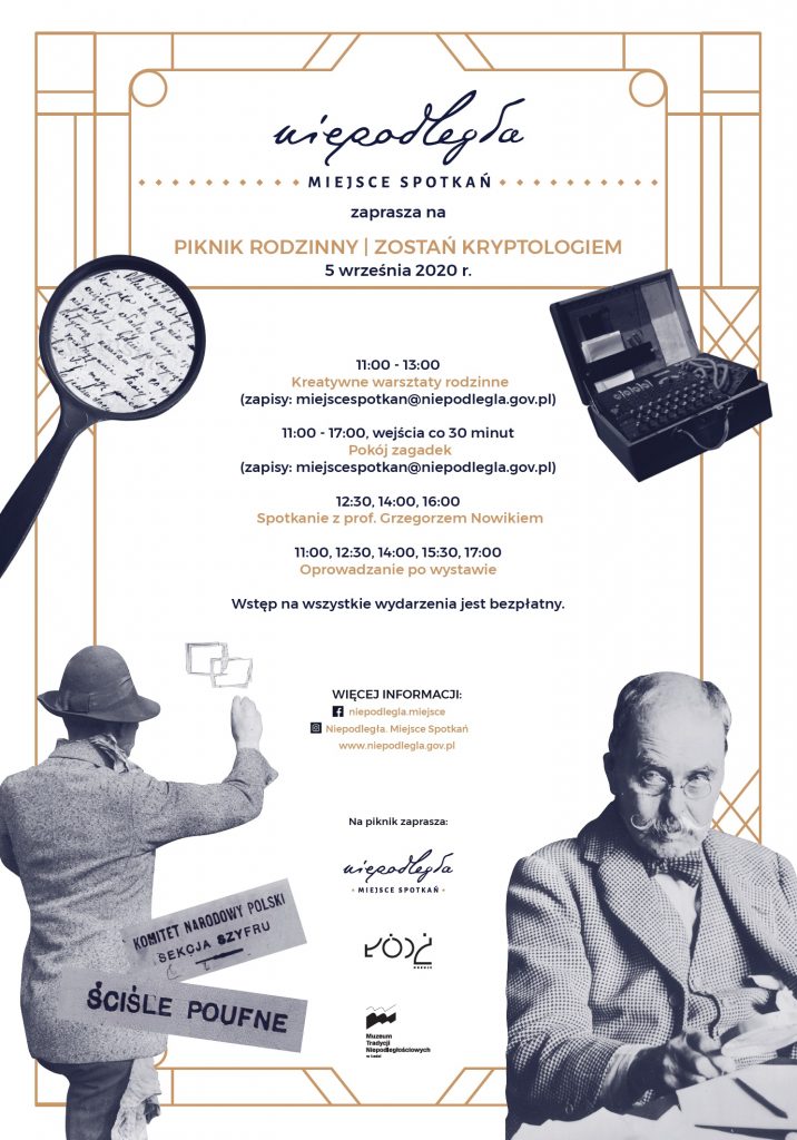 plakat z informacjami o wydarzeniu