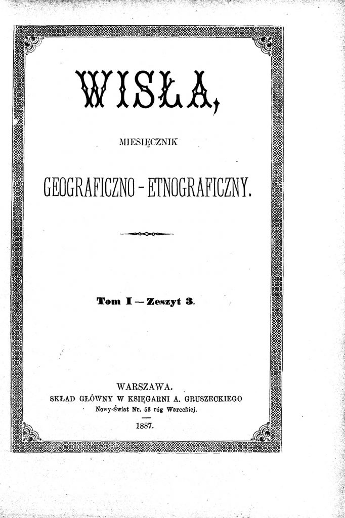 okładka czasopisma z tytułem i ozdobną ramką