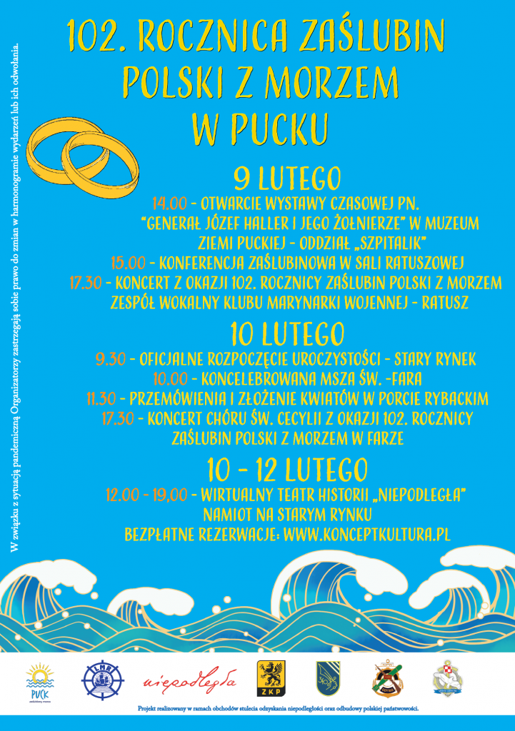 plakat wydarzeń rocznicowych