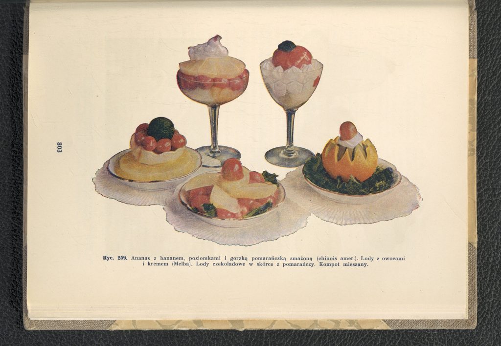 3 babeczki i 2 kielichy z deserami