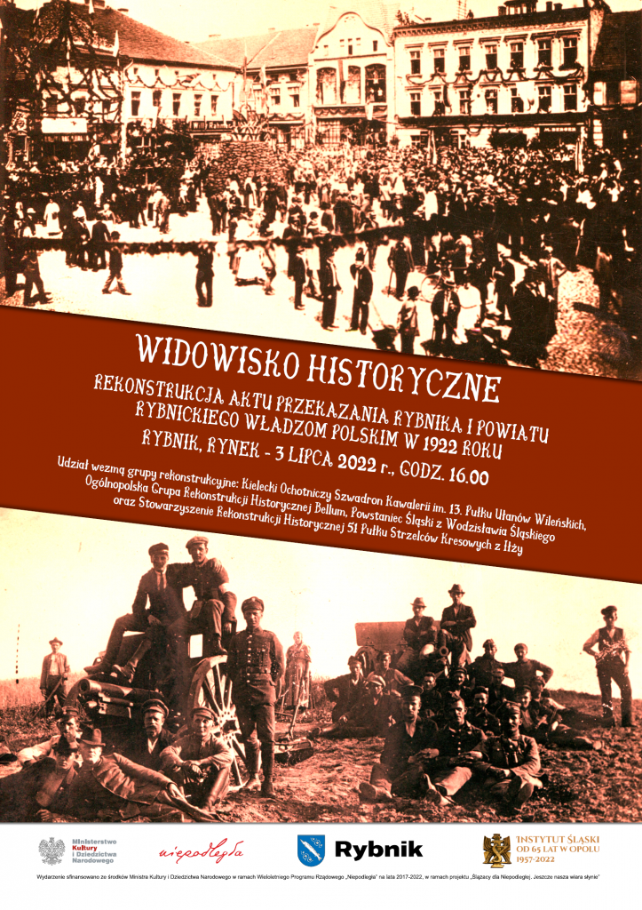 plakat rekonstrukcji historycznej