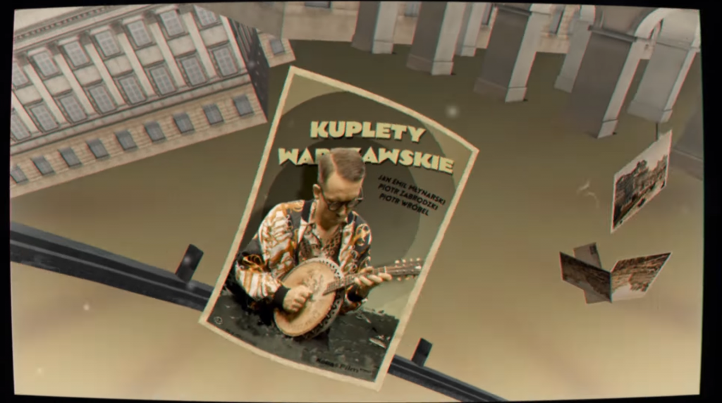 fragment kolażu wykorzystanego w teledysku utworu