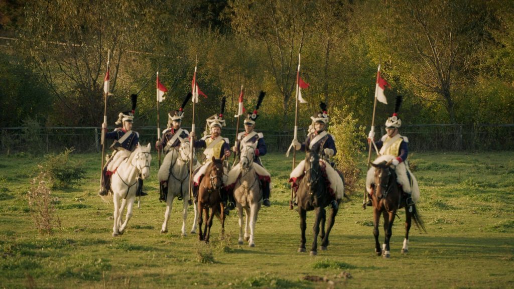 6 ułanów na koniach