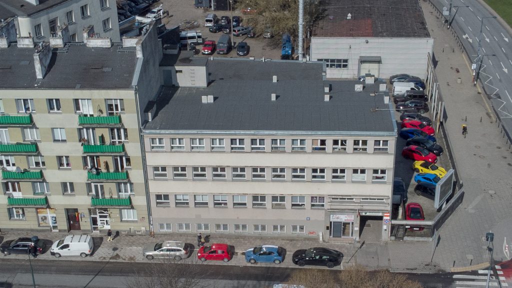 budynek z lotu ptaka