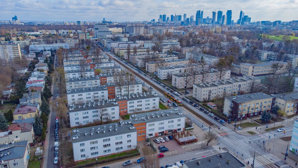 Osiedle TOR z lotu ptaka